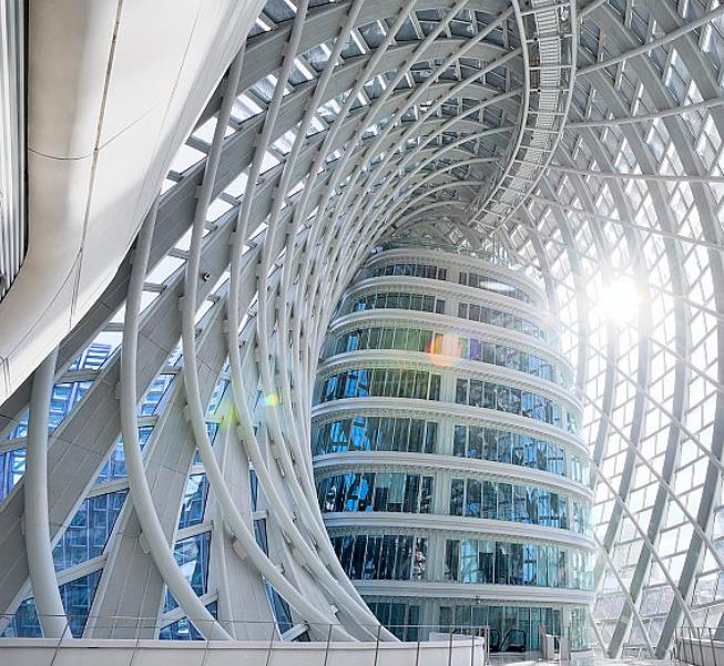 令人贊嘆的GRC板幕墻施工，一看即懂|grc幕墻廠家